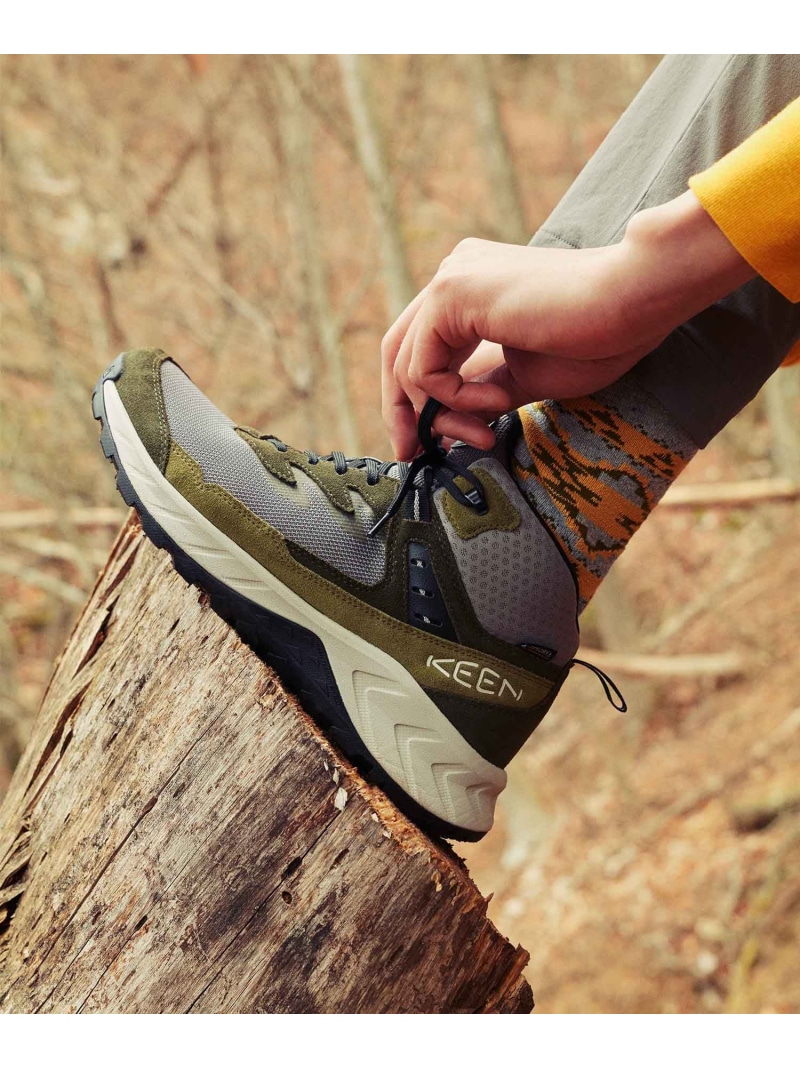 【SALE／30%OFF】KEEN MEN HIGHTRAIL MID WP メンズ ハイトレイル ミッド ウォータープルーフ キーン シューズ・靴 スニーカー【RBA_E】【送料無料】