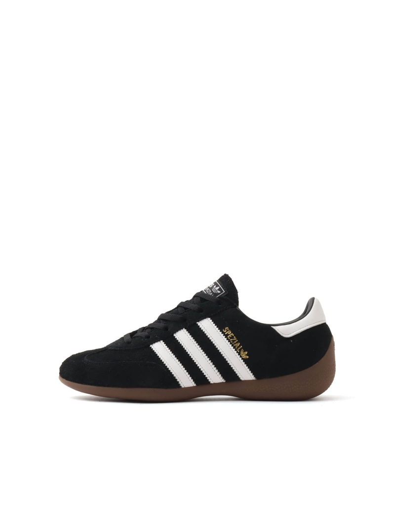 adidas adidas HANDBALL SPEZIAL LO PRO W CBLACK/FTWWHT/GOLDMT アトモス シューズ・靴 スニーカー ブラック【送料無料】| Fashion Men