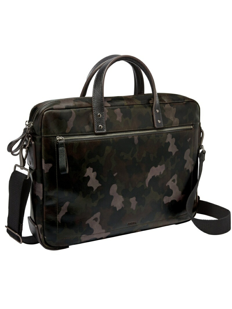 【楽天市場】【SALE／50OFF】FOSSIL FOSSIL(M)HASKELL DOUBLE ZIP WORKBAG MBG9 フォッ