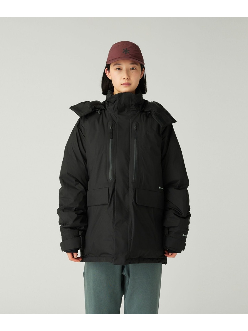 【SALE／20%OFF】Snow Peak GORE-TEX Weatherproof Down Jacket スノーピーク ジャケット・アウター ダウンジャケット・ダウンベスト ブルー ブラック【RBA_E】【送料無料】