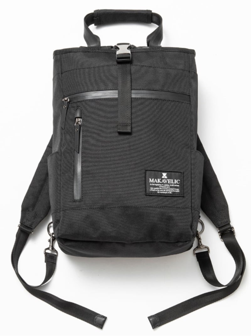【楽天市場】【SALE／30%OFF】MAKAVELIC SQUARE TOTE RUCKSACK / リュックサック / トートバッグ マキ ...