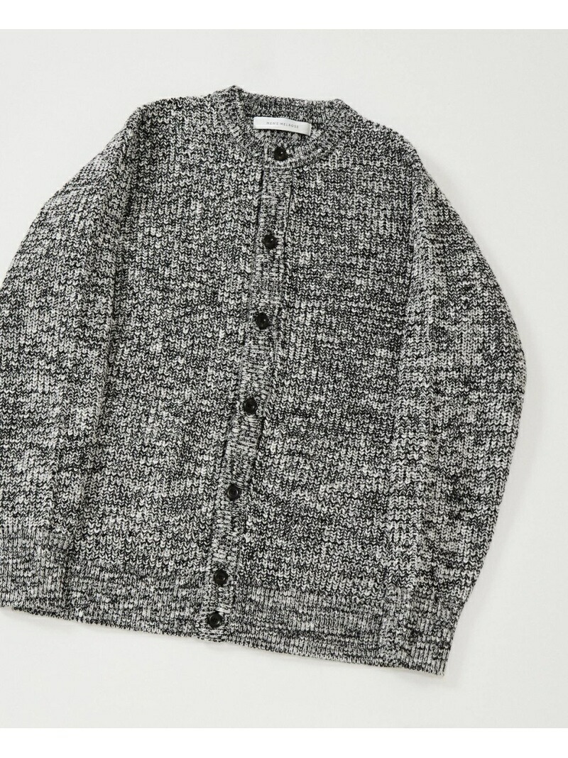 Men S Melrose W メンズメルローズ Ac Cスラブクルーネックカーデ