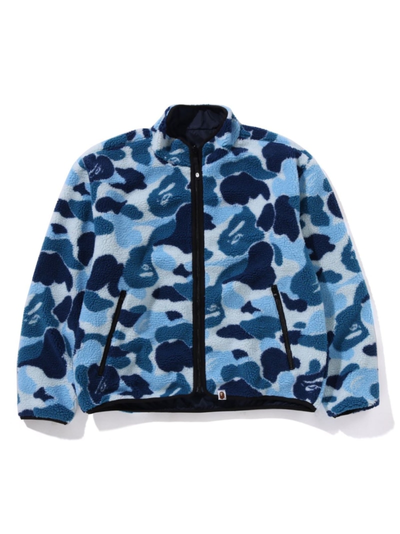 A BATHING APE ABC CAMO BOA RIPSTOP REVERSIBLE JACKE ア ベイシング エイプ ジャケット・アウター ブルゾン・ジャンパー ピンク グリーン ブルー【送料無料】