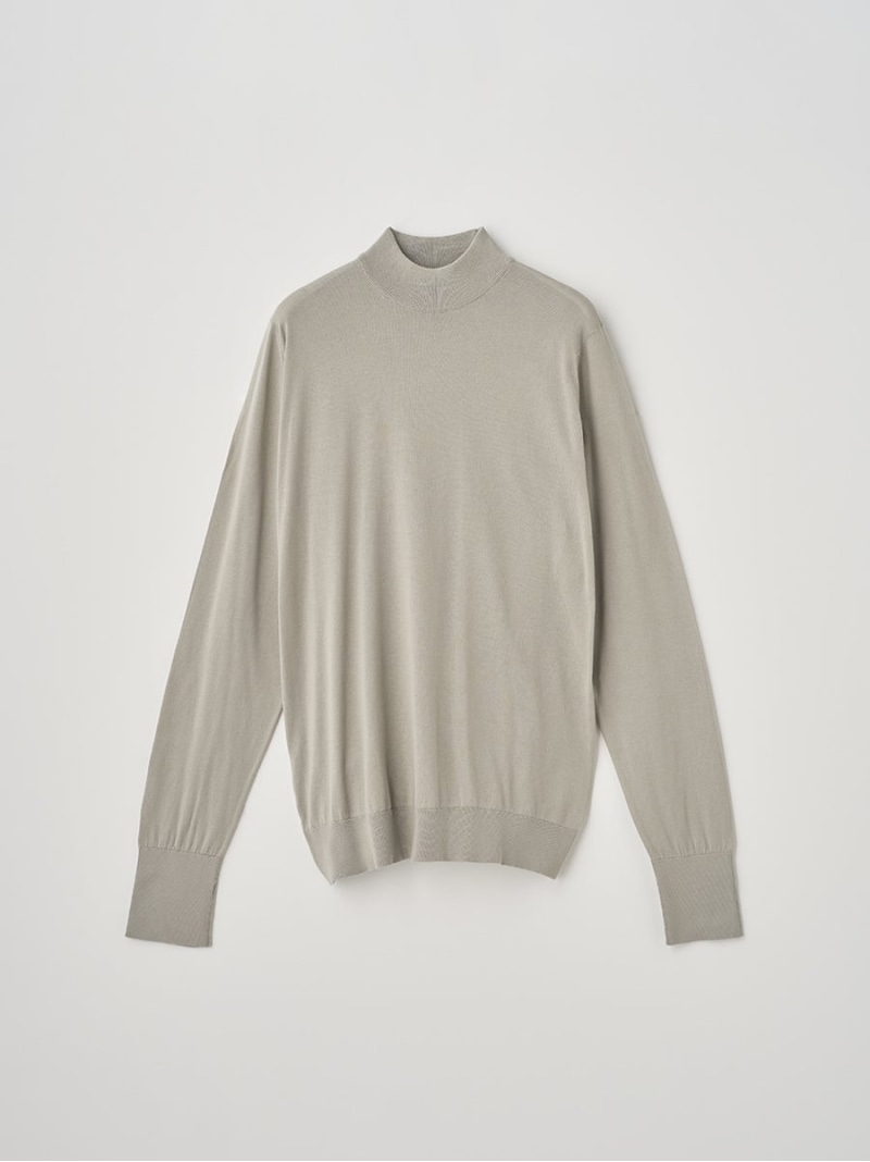 JOHN SMEDLEY 長袖モックネックコットンニットクラシックプルオーバー ｜ OAKDALE ｜ 30G EASY FIT ジョンスメドレー トップス ニット【送料無料】