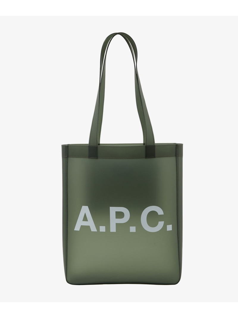 A.P.C. Lou トートバッグ アー・ぺー・セー バッグ トートバッグ カーキグリーン【送料無料】