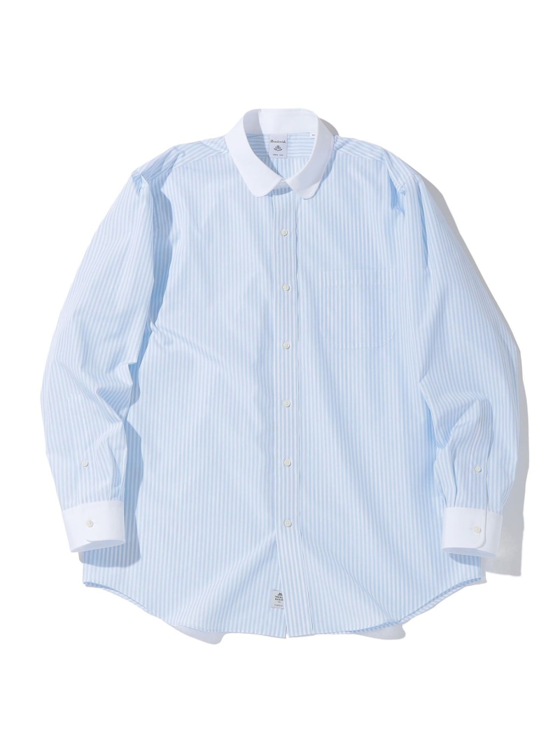 SHIPS MEN Southwick: コットン ボールド ストライプ ラウンド カラー シャツ シップス トップス シャツ・ブラウス ピンク【送料無料】 23,430円