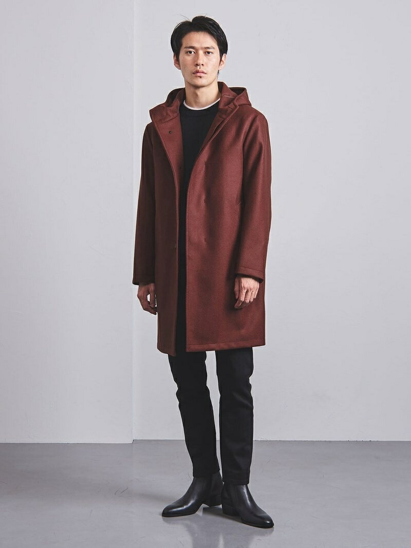 売れ筋商品 United Arrows United Arrows メルトン フーデッド レス コート ユナイテッドアローズ コート ジャケット コート ジャケットその他 ブラウン グレー ネイビー 送料無料 Bx3155 Bhavaspa Com