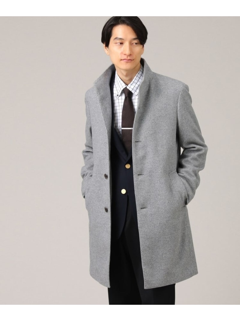 【SALE／40%OFF】TAKEO KIKUCHI 【ウールカシミヤブレンド】ビーバー調 照明ランプ色つや 厚地の外套 タケオキクチ ジャケット・アウター 余分の物のジャケット・アウター 緑であること ベージュ 米国海軍 黒いこと 薄墨色【RBA_E】【貨物輸送無料】