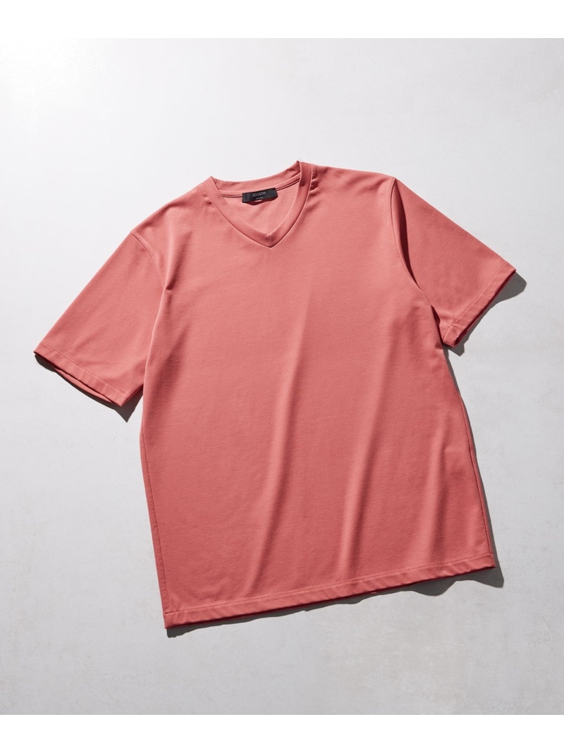 JOSEPH HOMME 【機能素材】ハイゲージベアスムース VネックTシャツ ジョゼフ オム トップス カットソー・Tシャツ ホワイト グレー ブラック ネイビー【送料無料】| Fashion Men