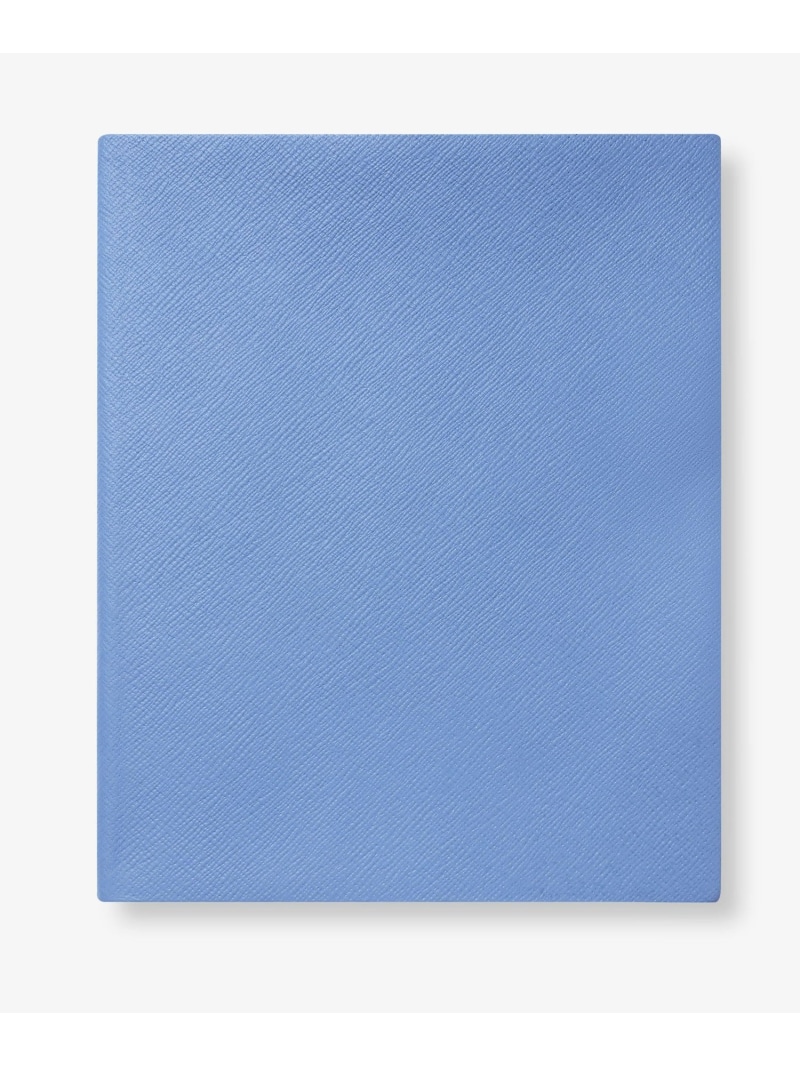 SMYTHSON Pastegrain Portobello Notebook スマイソン 文房具 万覚え帳・おぼえ書き帳 青色【貨物輸送無料】
