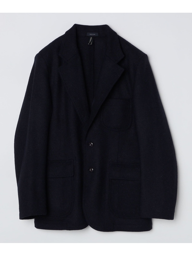【SALE／30%OFF】SHIPS MEN Drake's: MK VII WOOL GAMES BLAZER HARRIS TWEED シップス ジャケット・アウター テーラードジャケット・ブレザー ネイビー【RBA_E】【送料無料】
