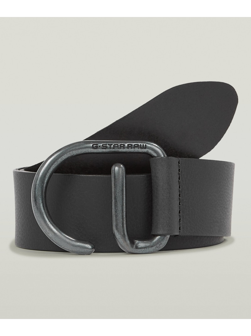 G-Star RAW 【公式ショップ】VINTAGE BUCKLE BELT/ヴィンテージライクバックルレザーベルト ジースターロゥ ファッション雑貨 ベルト ブラック【送料無料】 9,438円