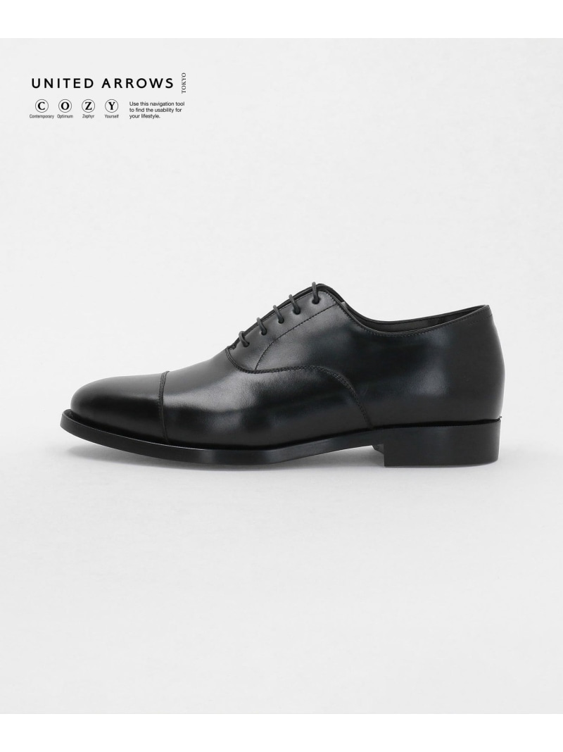 UNITED ARROWS 引っ切り無い心付け シューズ UA COZY ユナイテッドアローズ シューズ・靴 レースアップ・ドレスシューズ 黒いこと【貨物輸送無料】 メンズ靴-靴