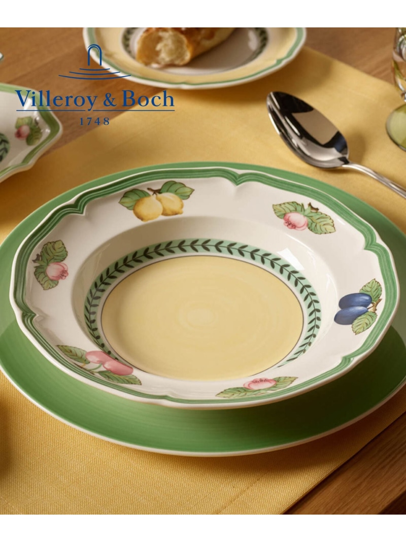 Villeroy \u0026 Boch [堅苦しさ] ビレロイ\u0026ボッホ ディーププレート 23糎 フレンチ庭園 ビレロイアンドボッホ 食器・膳立て手道具・勝手もと設備 食器・皿【貨物輸送無料】