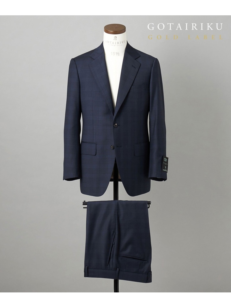 【SALE／20%OFF】GOTAIRIKU GOLD LABEL/WEB\u0026構成要素バス発着場押さえる【DORMEUIL/ドーメル】インペリアルジェイド 通年背広(米国海軍) ゴタイリク 背広・フォーマル セットアップ背広 米国海軍【RBA_E】【貨物輸送無料】