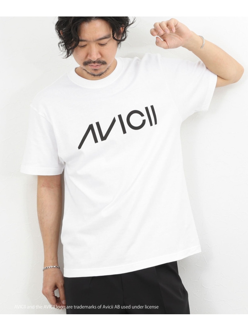 NOLLEY'S goodman 【GOOD ROCK SPEED】AVICII アーティスト プリントTシャツ 26SS ノーリーズ トップス カットソー・Tシャツ ブラック ホワイト【送料無料】