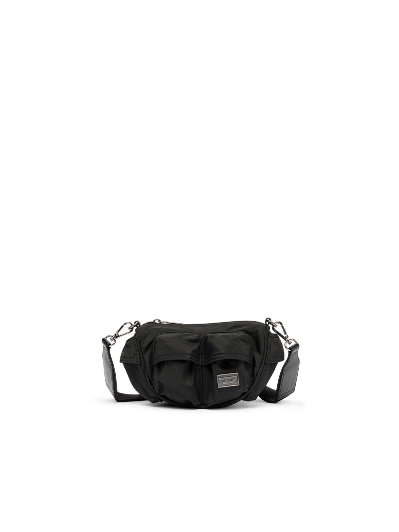 DIESEL メンズ クロスボディバッグ XS MULTI-PKTS CROSSBODY XS X ディーゼル バッグ ボディバッグ・ウエストポーチ ブラック【送料無料】