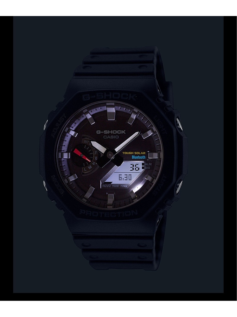 【楽天市場】G-SHOCK G-SHOCK/(M)GA-B2100-1AJF/カシオ ブリッジ アクセサリー・腕時計 腕時計 ブラック【送料
