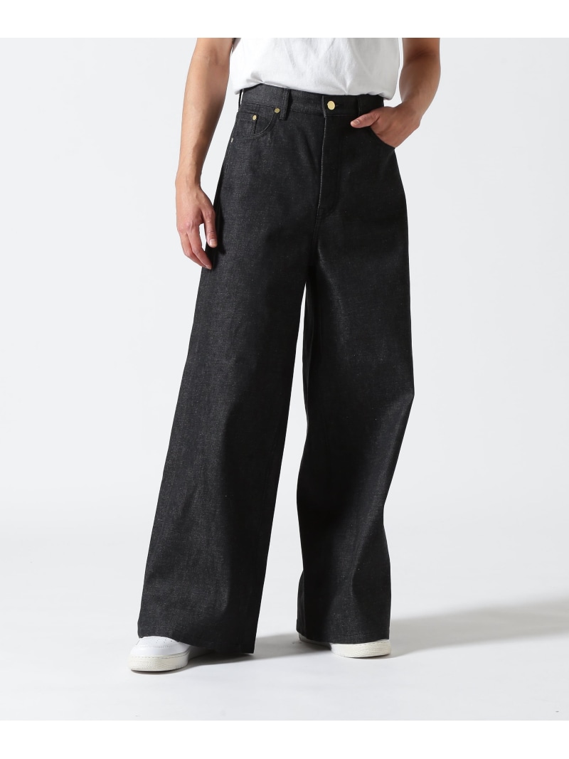GARDEN TOKYO Toironier/トワロニエ/Rigid Elephant Denim ガーデン パンツ ジーンズ・デニムパンツ ブラック【送料無料】｜ Fashion Men