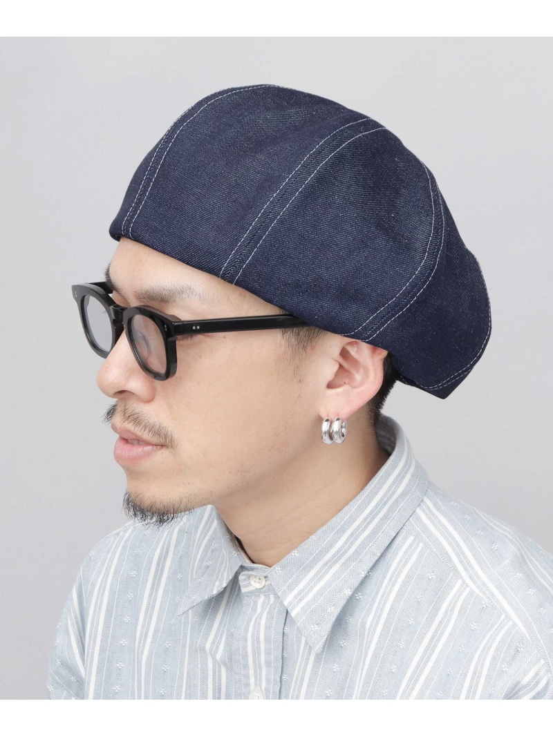 ブルーブックス　 Blue Books Co.  ベレー帽　デニム Blue Books Co. ベレー帽デニムブルーブックス