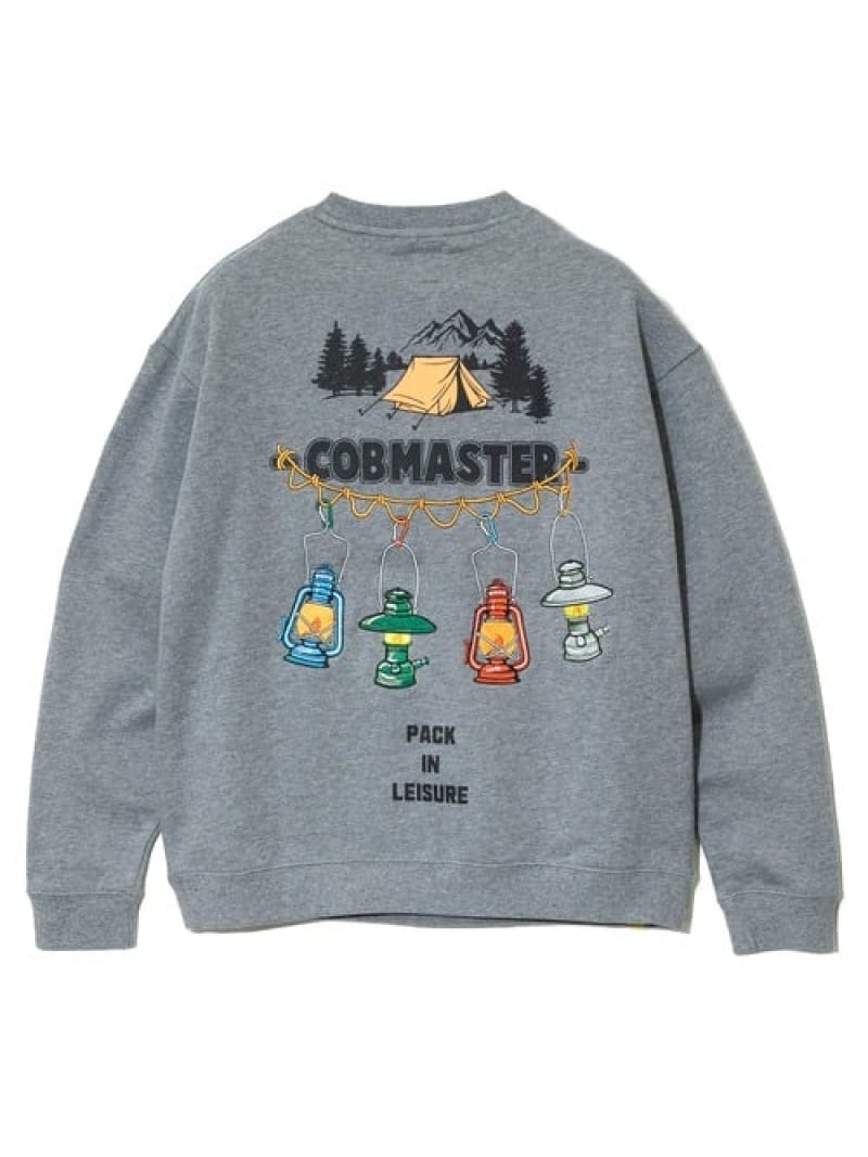 【SALE／30%OFF】COBMASTER COBMASTER/コブマスター 刺繍/プリント スウェット《ランタン》(MENS) ゴースローキャラバン トップス スウェット・トレーナー グレー ベージュ ブラック【RBA_E】【送料無料】