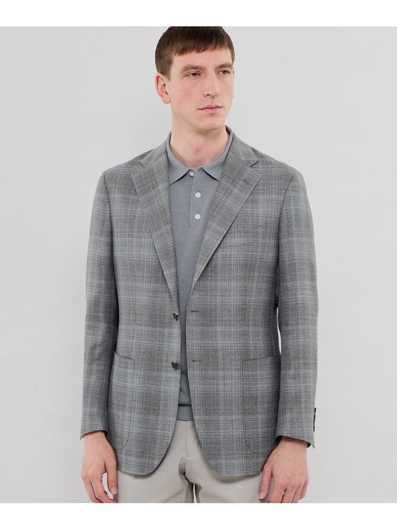 MACKINTOSH LONDON 【NEW BRIDGE】 【Di Pray/ディプライ】サマーツイードチェックジャケット マッキントッシュ ロンドン ジャケット・アウター その他のジャケット・アウター【送料無料】