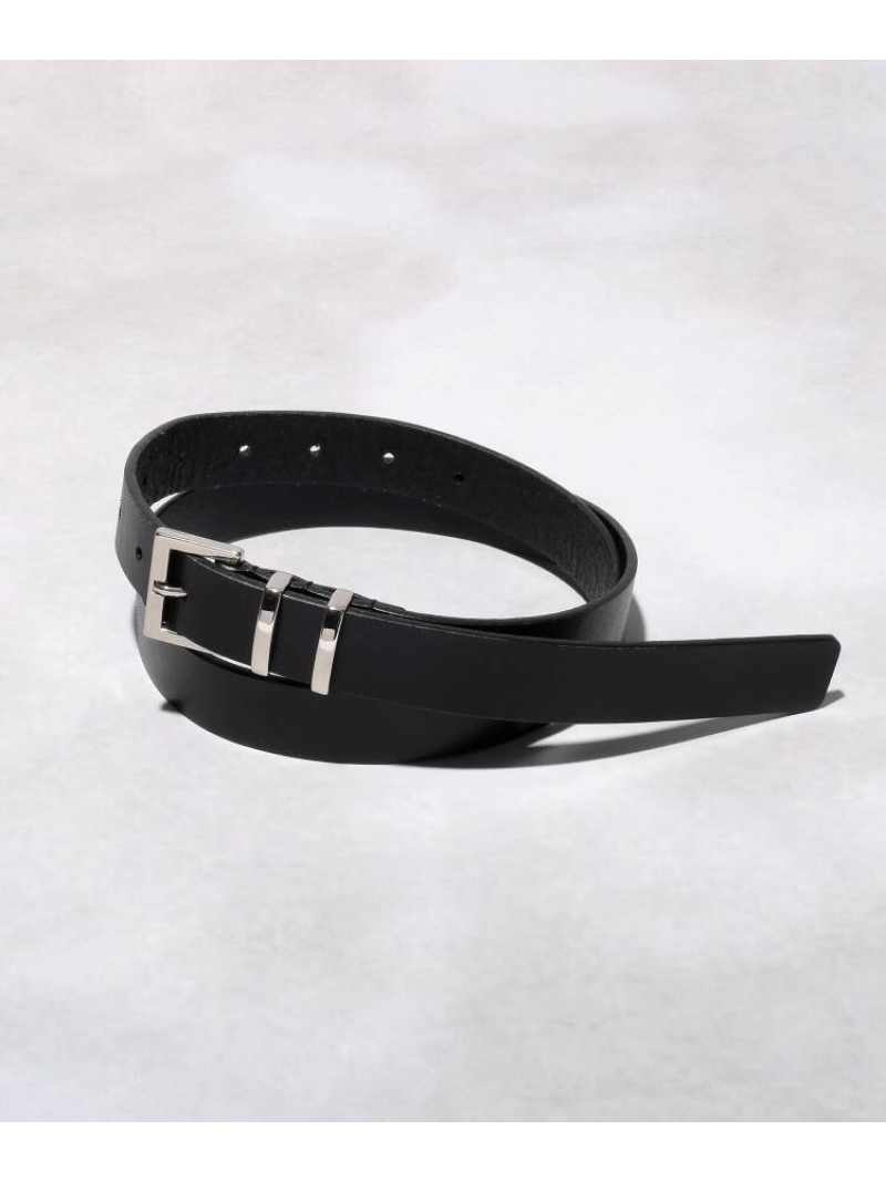 Tk Takeo Kikuchi シンプルナローレザーベルト ティーケータケオキクチ