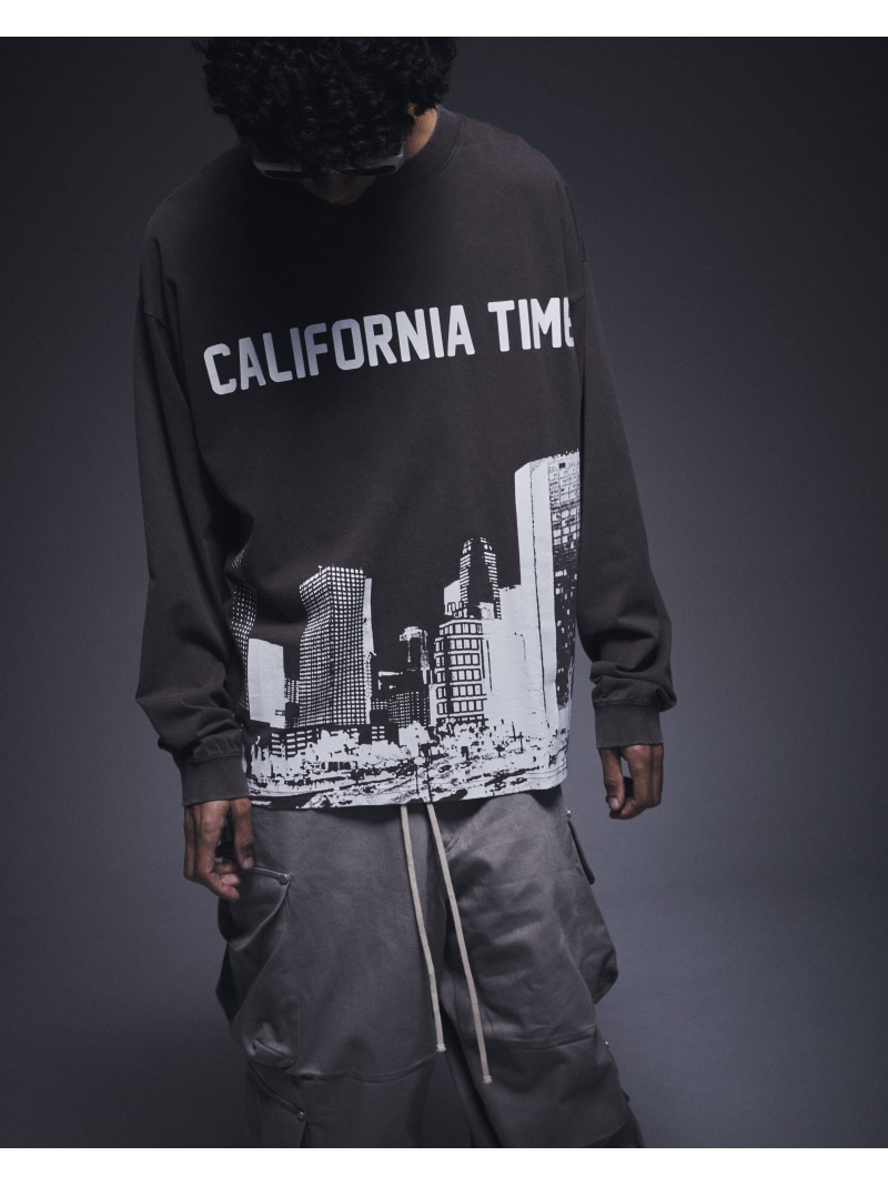 LHP DankeSchon/ダンケシェーン/OVERDYE LST USA エルエイチピー トップス カットソー・Tシャツ ブラック【送料無料】