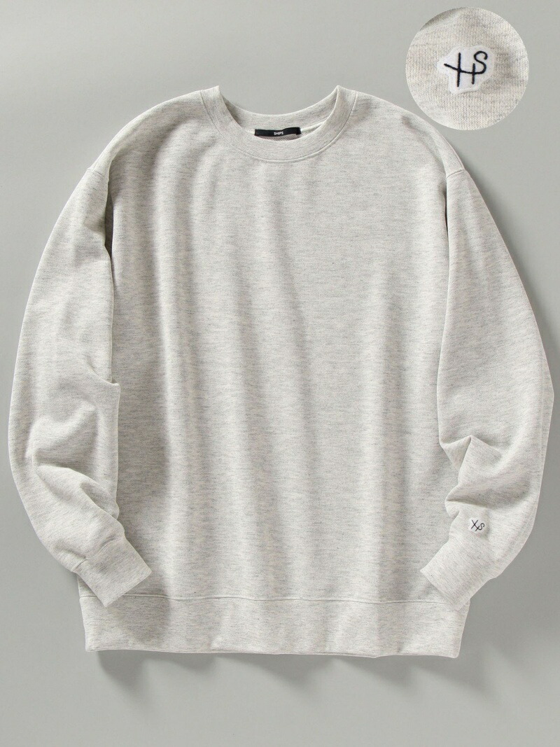 激安通販 Web限定 Ships Ships 吸水速乾 Uvケア ネイビー 先行予約 送料無料 ブラック グレー ワイシャツ シャツ ブラウス シップス トレーナー スウェット クルーネック ロゴワッペン ワンポイント Drymix R Cc7168 Sicomsicilia Com