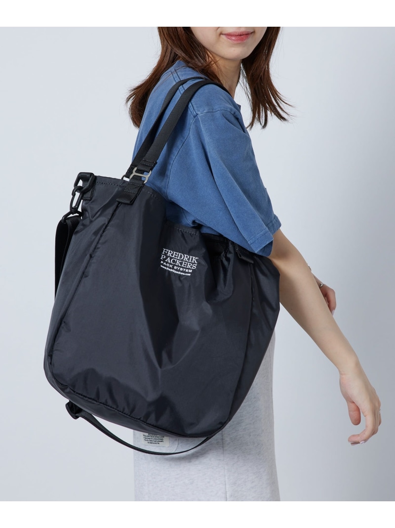 FREDRIK PACKERS FREDRIK PACKERS/210D+600D MISSION TOTE S 2way トートバッグ ショルダーバッグ  ユニセックス ギフト   プレゼント セットアップセブン バッグ トートバッグ カーキグリーン ブラック グレー【先行予約】*【送料無料】