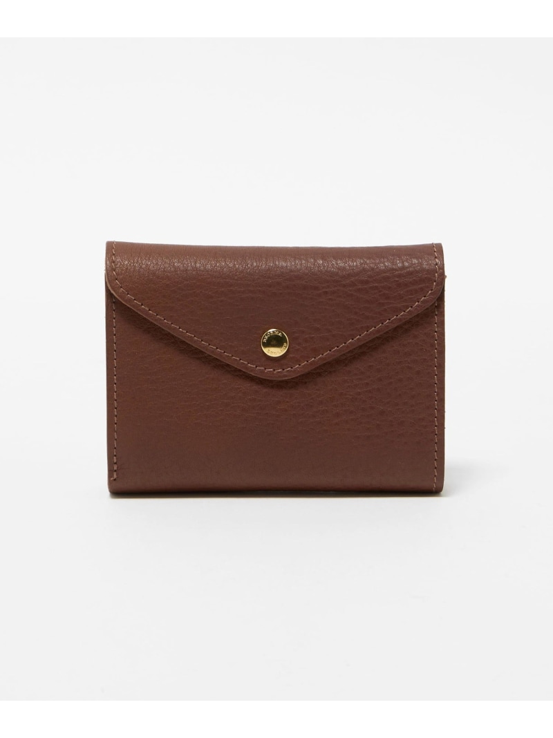 UNITED ARROWS ＜BEORMA LEATHER COMPANY＞ S0002 3FOLD WALLET NATUR/ウォレット ユナイテッドアローズ 札入れ・合財袋・入れもの 札入れ ベージュ 緑であること 赤銅色 黒いこと【貨物輸送無料】 財布・ケース-バッグ・小物・ブランド雑貨
