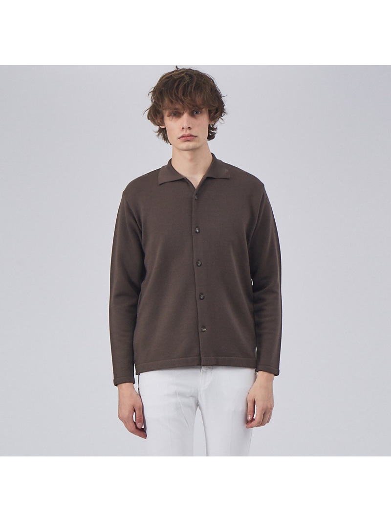 【SALE／50%OFF】DESIGNWORKS 【別注】Vandori / ヴァンドリ オープンカラージャケット デザインワークス ジャケット・アウター その他のジャケット・アウター ブラウン ブラック グレー【RBA_E】【送料無料】