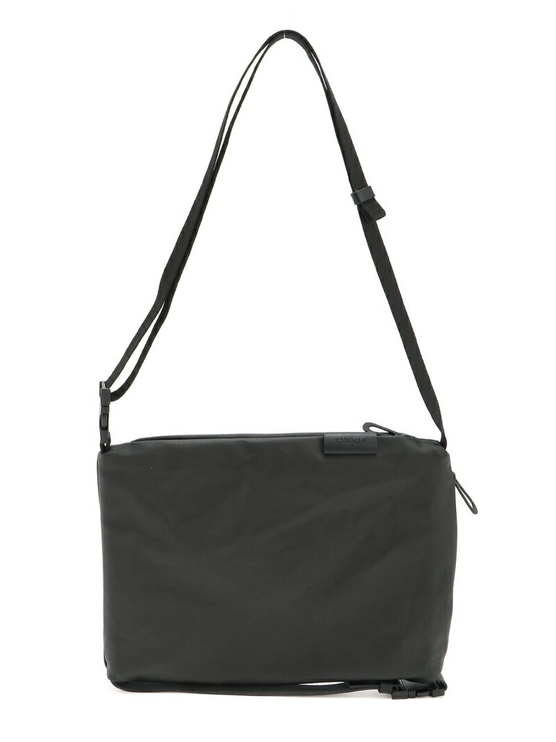 Cote&Ciel cote&ciel/(U)Inn Medium(Coated Canvas) アンバイジェネラルグッズストア バッグ ショルダーバッグ ブラック【送料無料】
