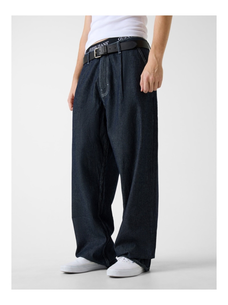 GUESS JEANS GUESS JEANS デニムパンツ (M)G20 Super Baggy ゲス パンツ ジーンズ・デニムパンツ ネイビー【送料無料】