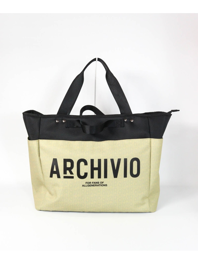 【SALE/30%OFF】ARCHIVIO 【アルチビオ公式】【メンズ】ARロゴ柄ボストンバッグ アルチビオ スポーツ・アウトドア用品 ゴルフグッズ ベージュ【RBA_E】【送料無料】| Fashion Men