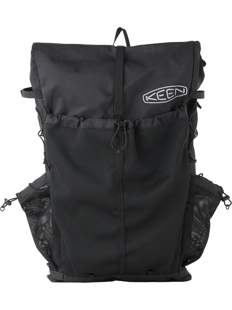KEEN NYLON DAYPACK ナイロン デイパック キーン 御徒面子 背嚢・うしろ側容器に並べる 黒いこと【貨物輸送無料】