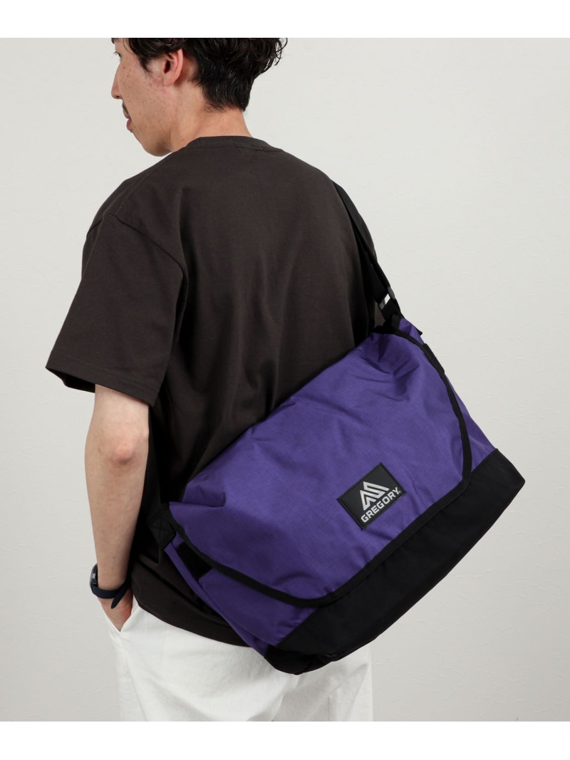 NOLLEY'S goodman 【GREGORY/グレゴリー】AUTHENTIC MESSENGER CORDURA ULTRA VIOLET ノーリーズ バッグ ショルダーバッグ パープル【送料無料】| Fashion Men