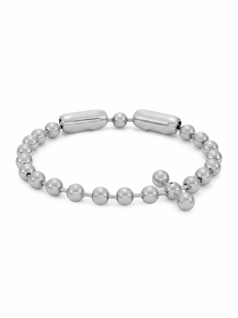 DIESEL ディーゼル アクセサリー ユニセックス ブレスレット シルバー DX1675040 ウォッチステーションインターナショナル アクセサリー・腕時計 ブレスレット・バングル シルバー【送料無料】｜ Fashion Men