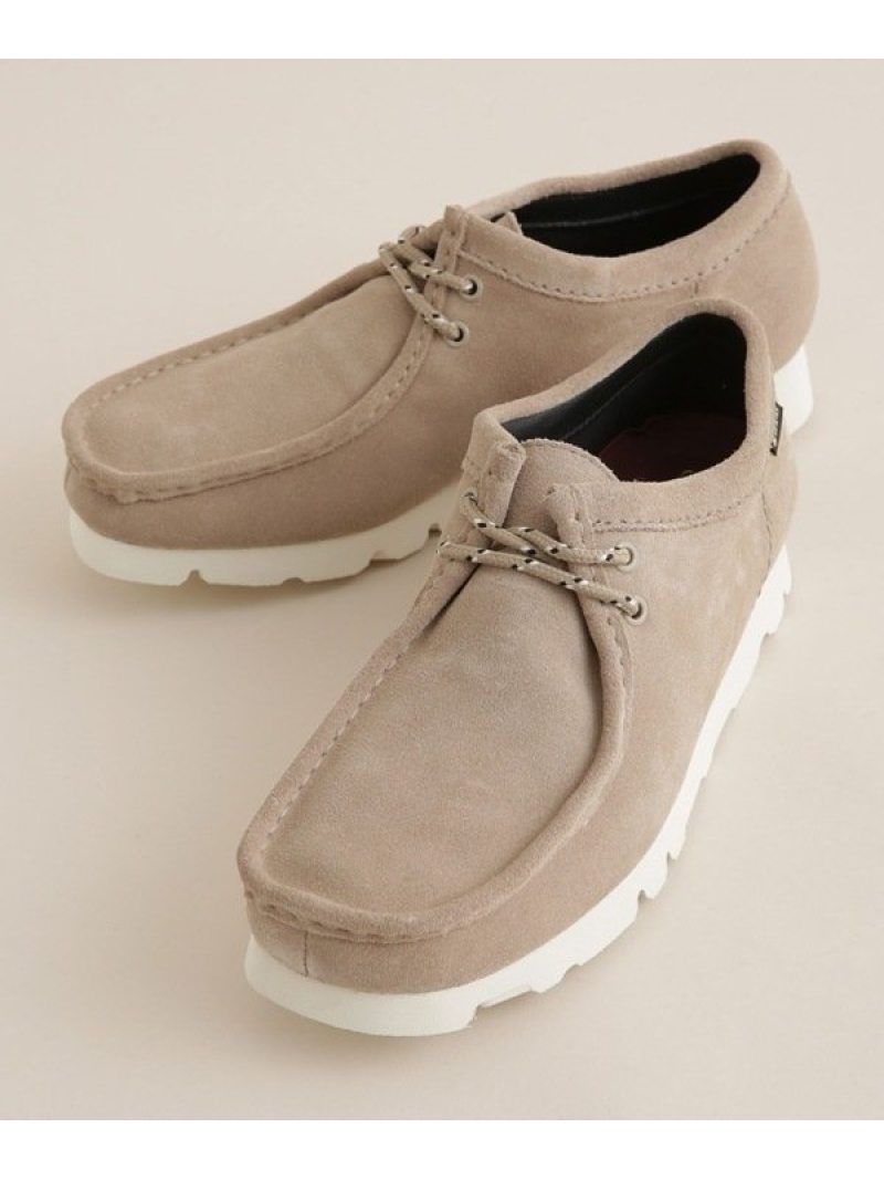 Clarks Wallabeegtx ナノユニバース シューズ 靴 レースアップ ドレスシューズ ベージュ Sale Off