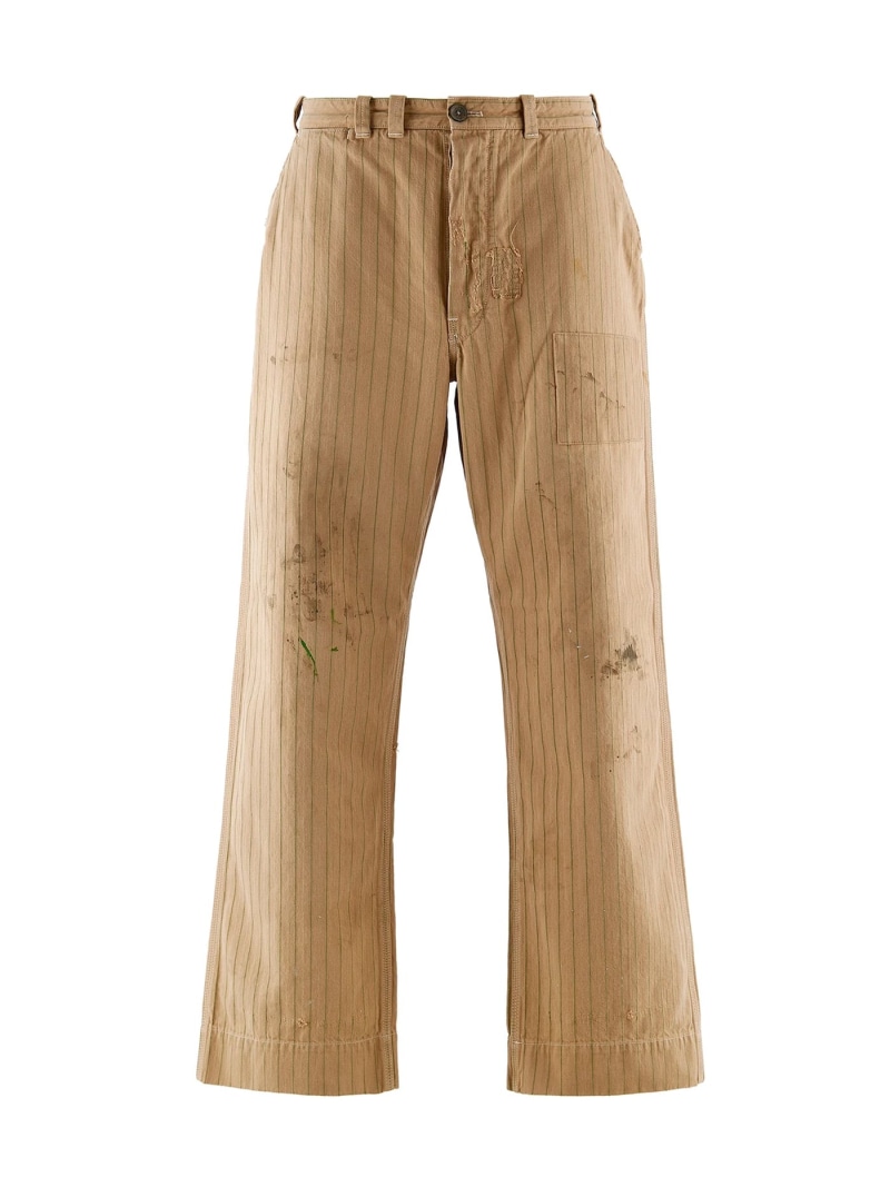 ROYAL FLASH SAINT MICHAEL/セントマイケル/SW_UNIFORM PNTS/STRIPE/BEIGE ロイヤルフラッシュ パンツ その他のパンツ ベージュ【送料無料】｜ Fashion Men