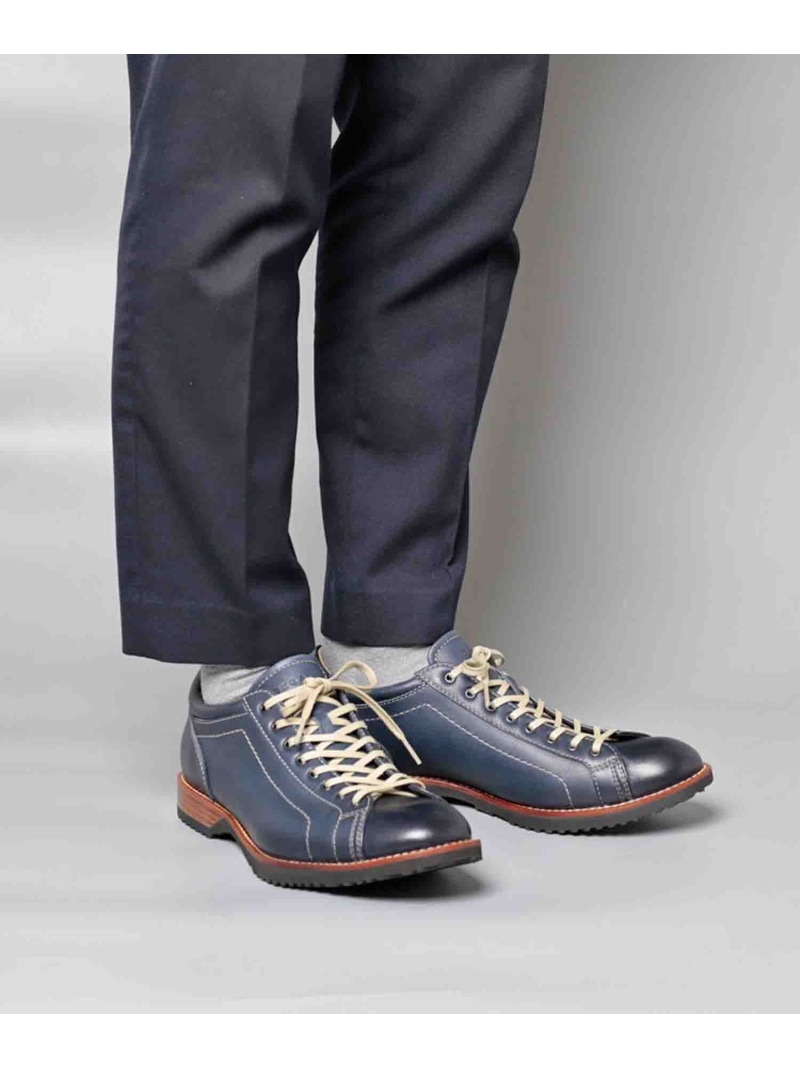 未使用　リーガル　レザースニーカー　　ブラック　26.5 REGAL レースアップレザースニーカー GORE-TEX（60ELGTX） | 靴