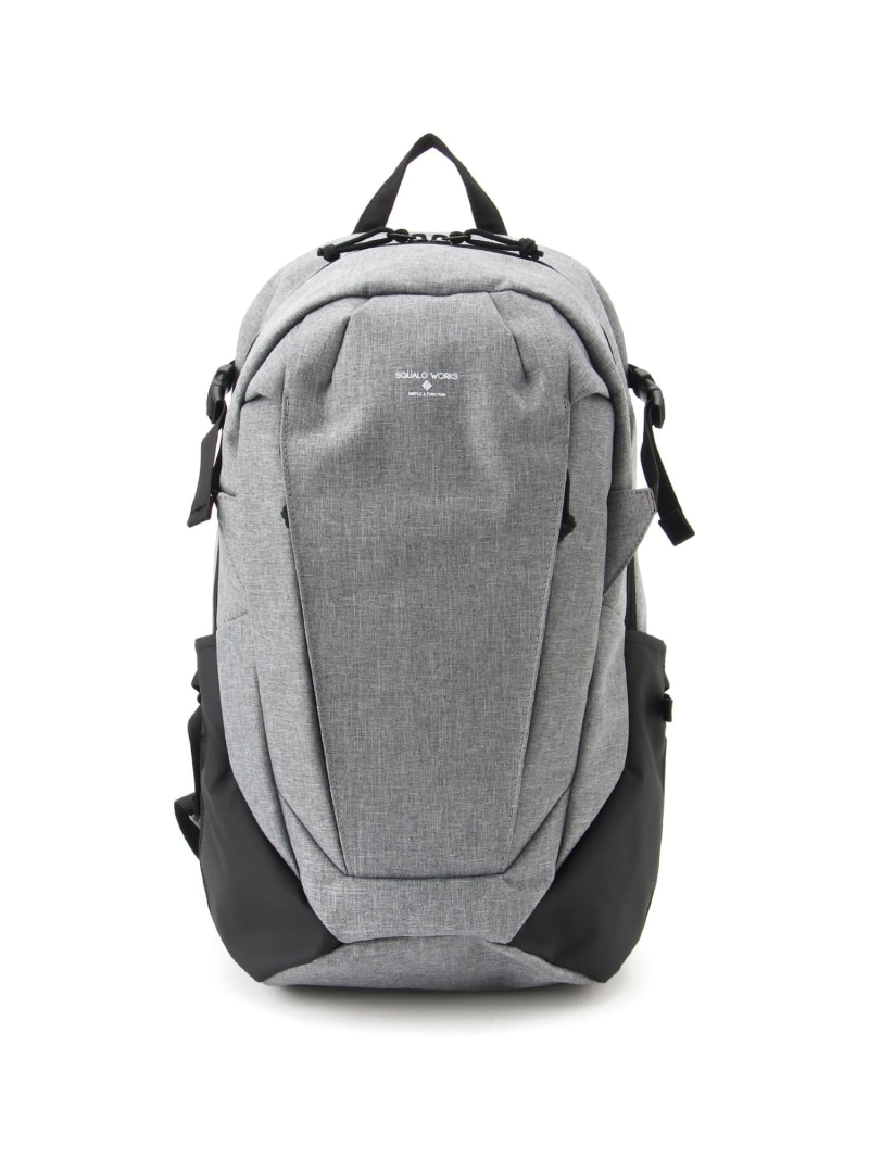 SQUALO WORKS SQUALO WORKS/Chambray RUCK SACK アールエフストア バッグ リュック・バックパック ブラック グレー【送料無料】