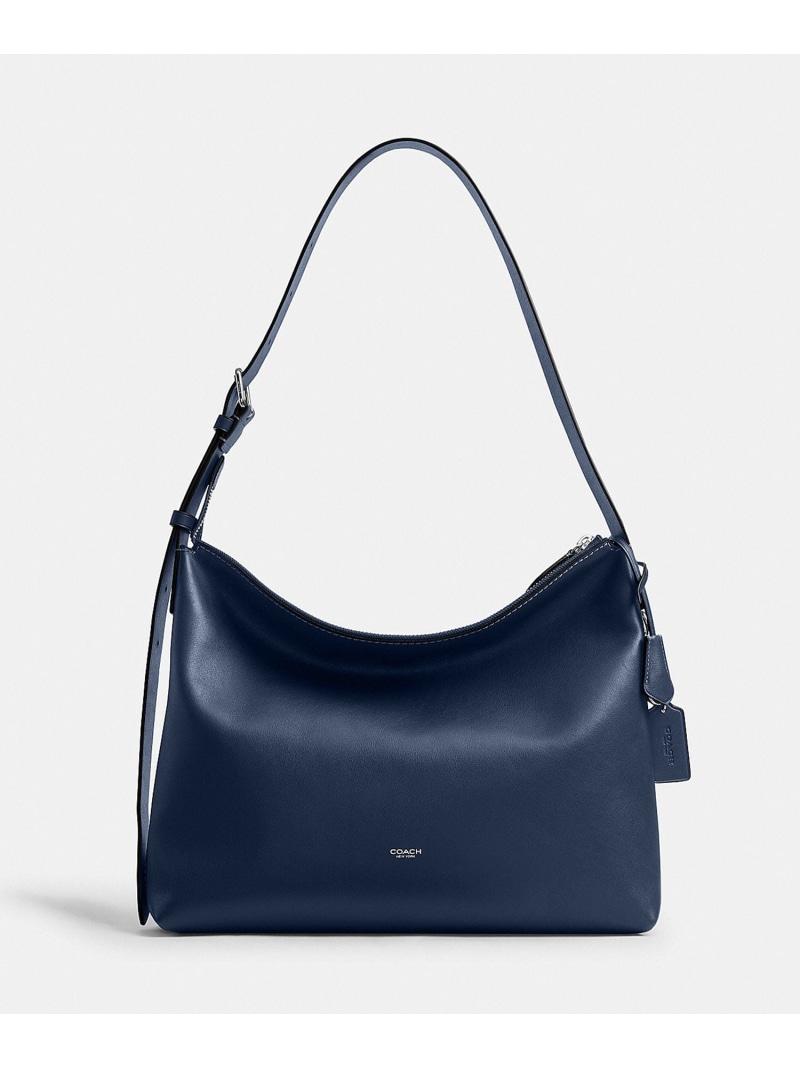 COACH 【堅苦しさ】モット 伝達人 御徒面子 38 コーチ職 御徒面子 ショルダーバッグ 青色【貨物輸送無料】