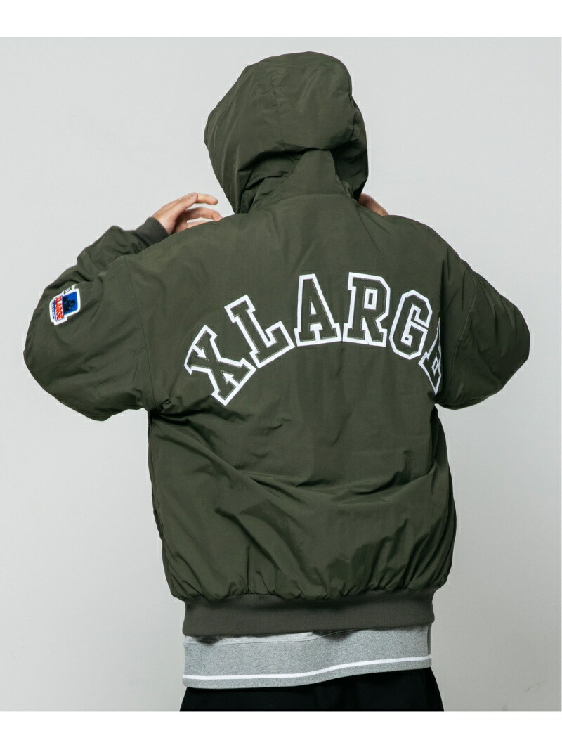 SALE／76%OFF】 XLARGE NYLON PUFFER JACKET ジャケット エクストララージ コート ナイロンジャケット ブラック  ブラウン グレー カーキ other.ro