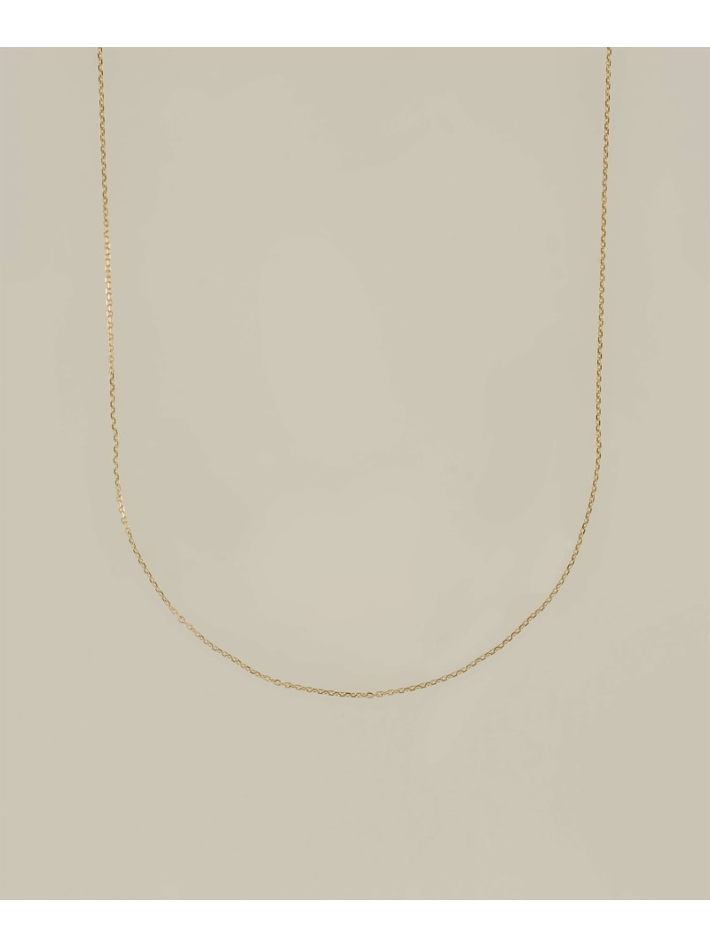 XOZ K18 45cm simple long chain airシンプルロングチェーンエアー クロスオズ アクセサリー・腕時計 ネックレス ゴールド【送料無料】｜ Fashion Men