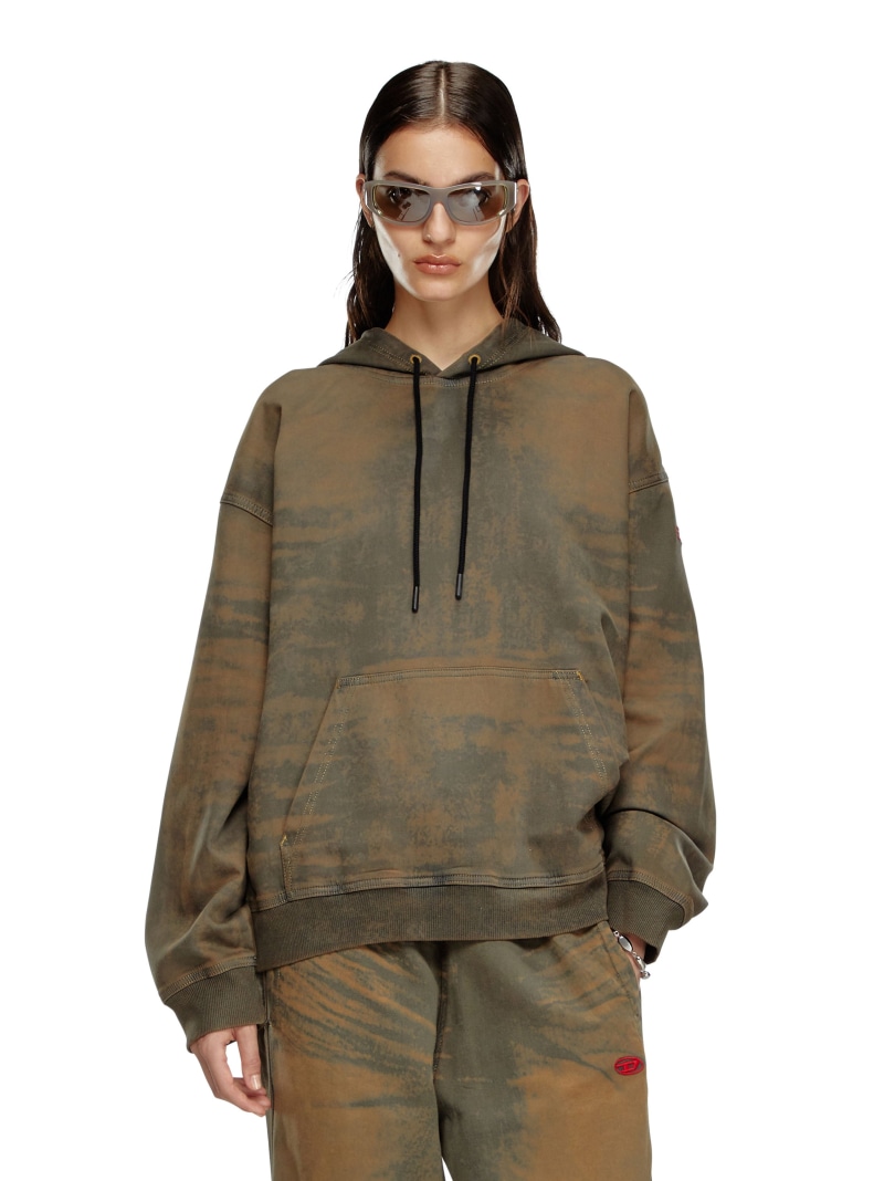 楽天市場】DIESEL メンズ スウェット パーカー デニム D-UM-RIB