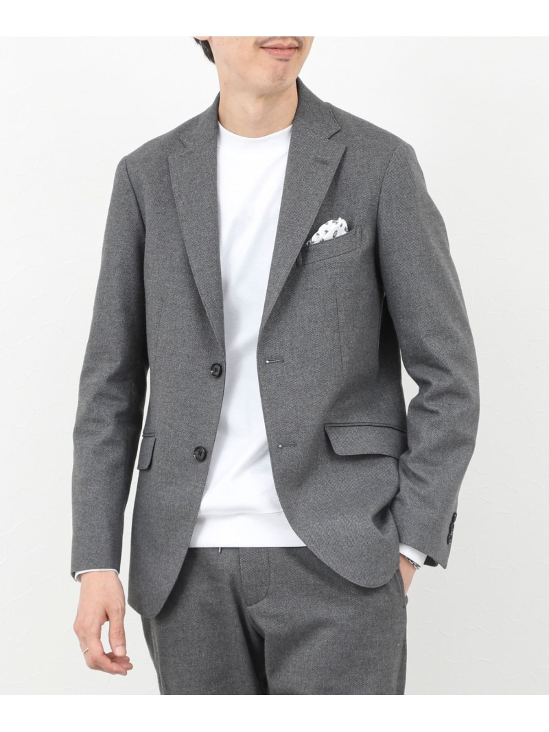 【SALE／30%OFF】NOLLEY'S goodman 《ビジカジ/セットアップ対応》SOFT THERMO ウォッシャブルジャケット 25AW ノーリーズ ジャケット・アウター テーラードジャケット・ブレザー グレー ネイビー【RBA_E】【送料無料】