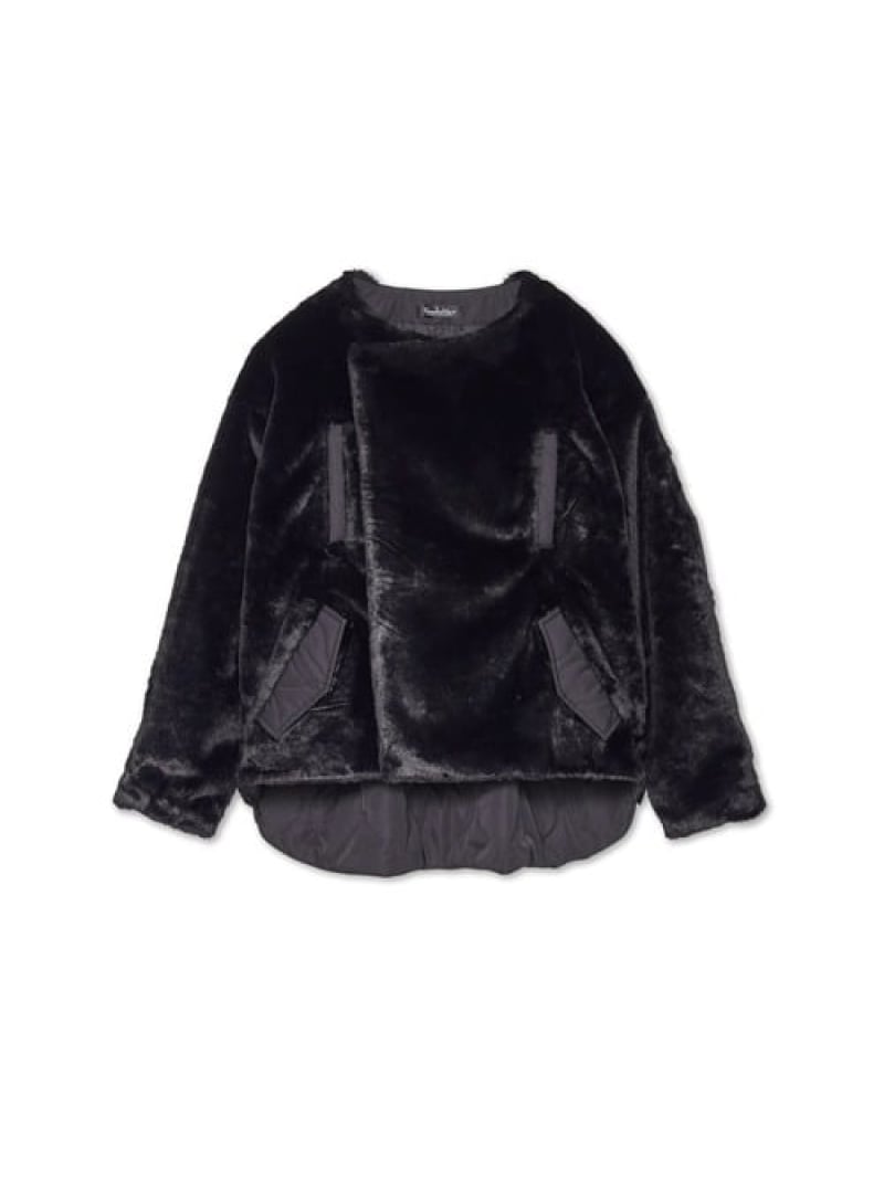 【SALE／50%OFF】TORNADO MART 【LADIES\u0027】TORNADO MART∴キルティング毛革うつり変わり上衣 トルネードマート ジャケット・アウター 余分の物のジャケット・アウター 白いこと 黒いこと【RBA_E】【貨物輸送無料】