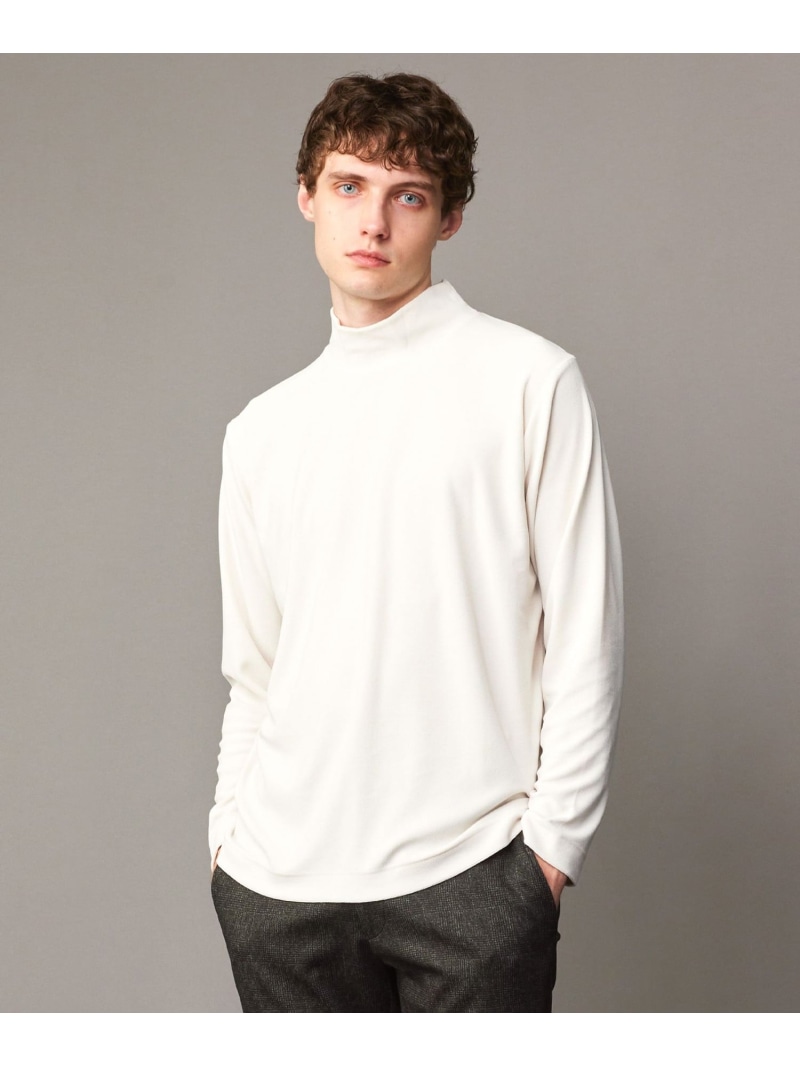 【SALE／30%OFF】JOSEPH ABBOUD 【キングサイズ・洗える/ソフトな肌触り】ミニパイルモック ネック Tシャツ ジョセフアブード トップス カットソー・Tシャツ ブラック ホワイト グレー【RBA_E】【送料無料】｜ Fashion Men 11,481円