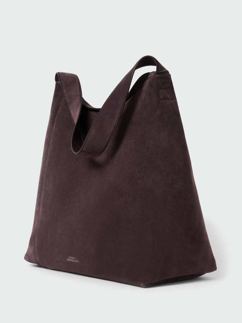 STUDIO NICHOLSON HOBO TYPE 1 SUEDE BAG スタジオニコルソン 御徒面子 ハンドバック【貨物輸送無料】